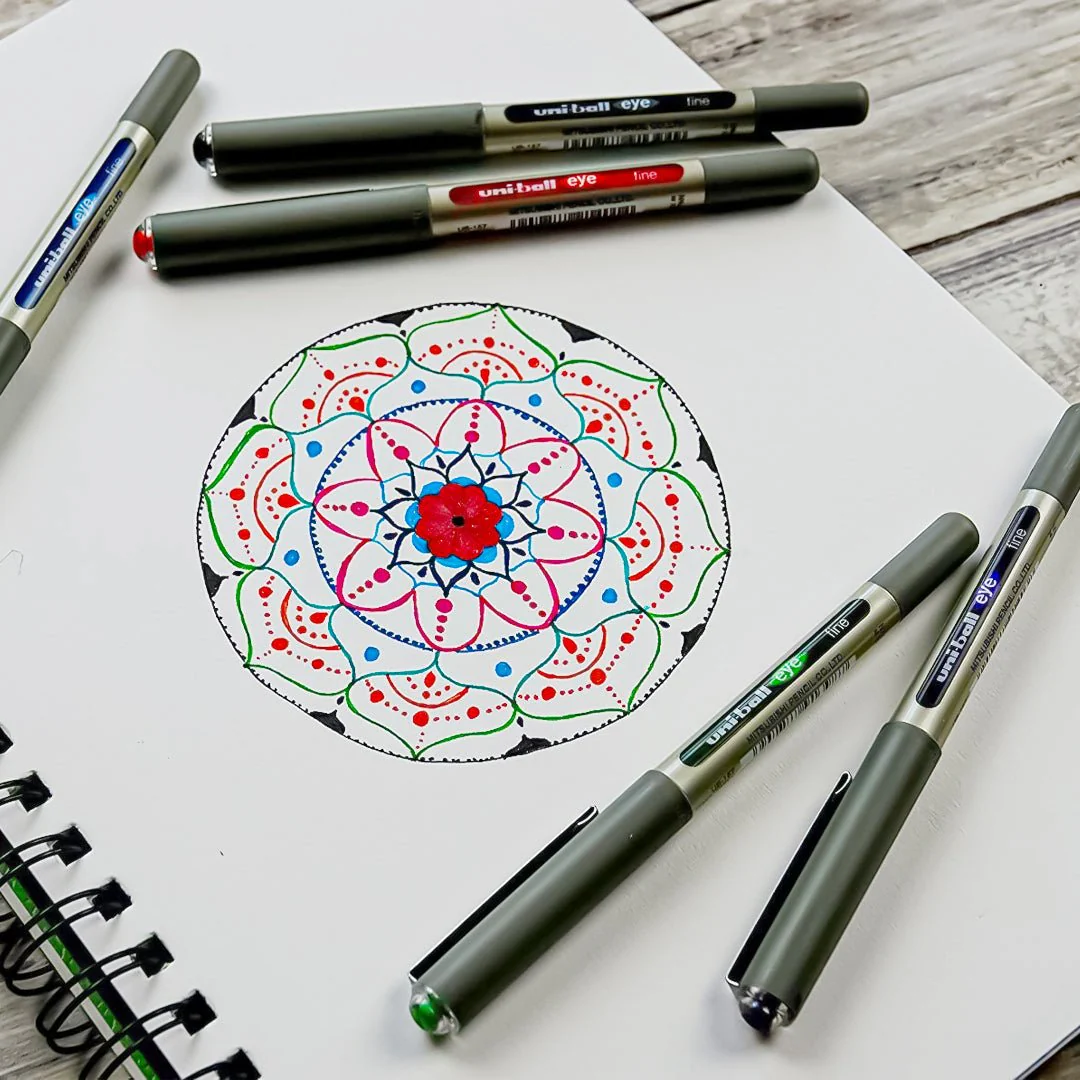 Uniball 0.7 mm Eye Liquid Ink Rollerball Pen - Image 6