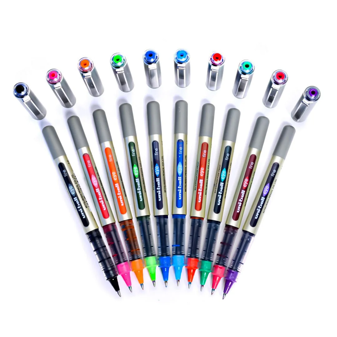 Uniball 0.7 mm Eye Liquid Ink Rollerball Pen - Image 7