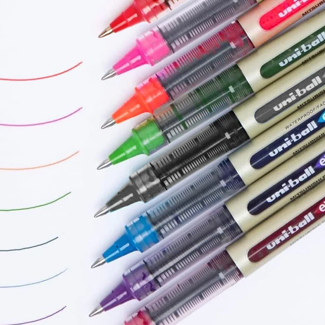 Uniball 0.7 mm Eye Liquid Ink Rollerball Pen - Image 9