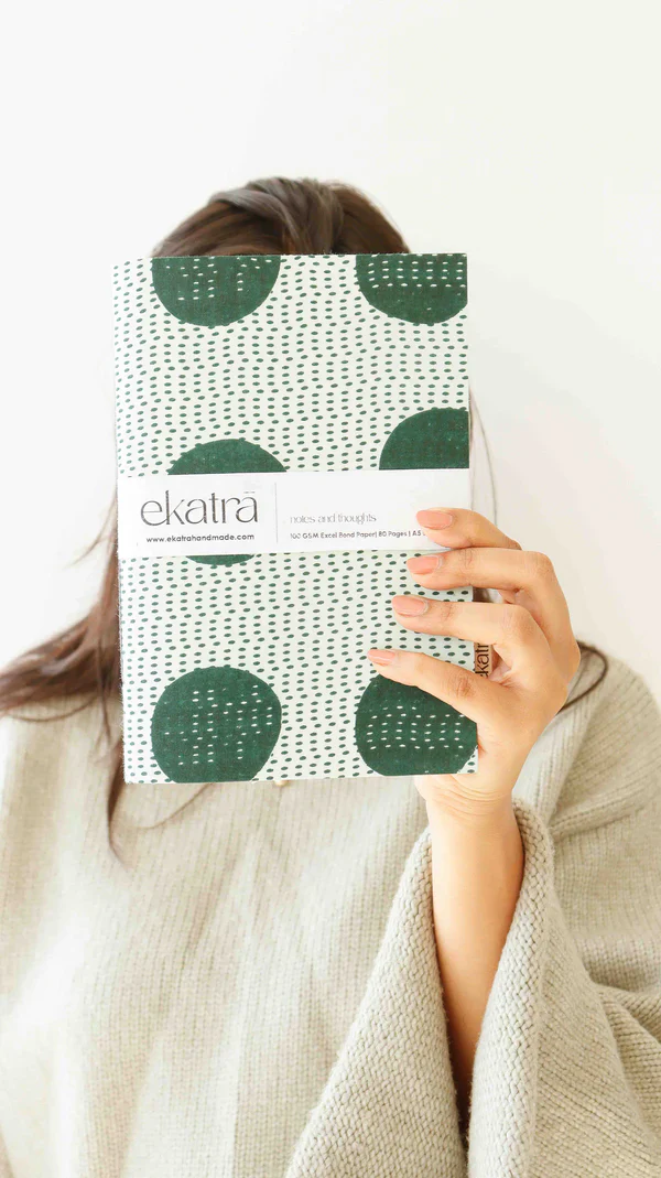 Ekatra Handcrafted A5 Journal - Image 11